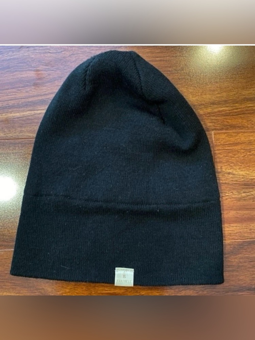 Yanibest Black Knit Beanie